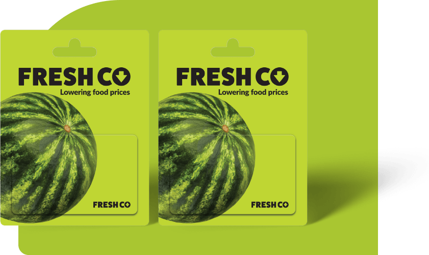 Pair of Freshco Giftcards